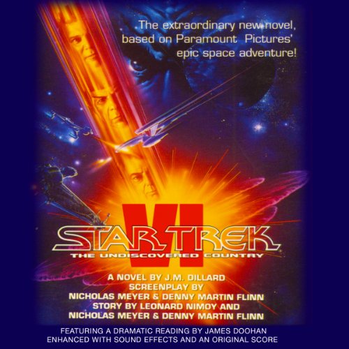 Star Trek VI: The Undiscovered Country (Adapted) Audiolibro Por J. M. Dillard arte de portada