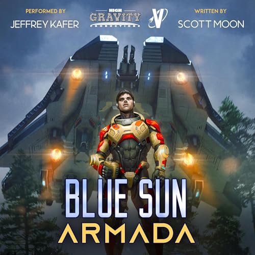 Blue Sun Armada Audiolivro Por Scott Moon capa