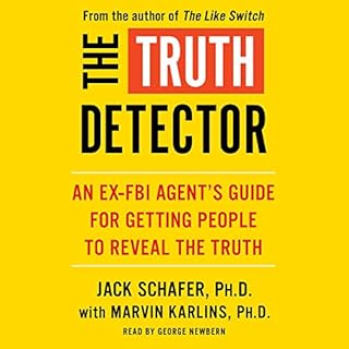 The Truth Detector Audiolibro Por Jack Schafer, Marvin Karlins PhD arte de portada