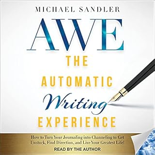 The Automatic Writing Experience (AWE) Audiolibro Por Michael Sandler arte de portada