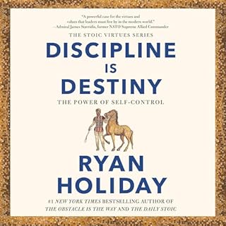 Discipline Is Destiny Audiobook By Ryan Holiday cover art