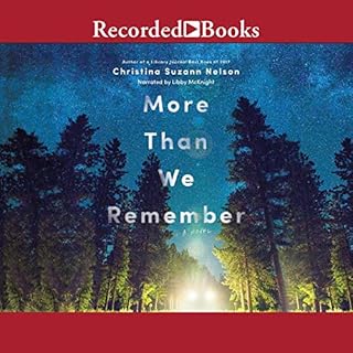 More Than We Remember Audiolibro Por Christina Suzann Nelson arte de portada