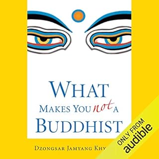 What Makes You Not a Buddhist Audiobook By Dzongsar Jamyang Khyentse cover art