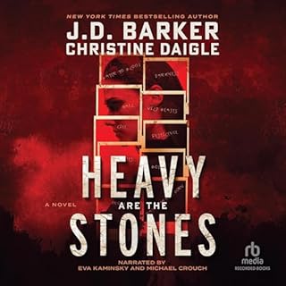 Heavy Are the Stones Audiolibro Por J.D. Barker, Christine Daigle arte de portada