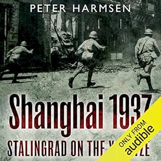 Shanghai 1937 Audiolibro Por Peter Harmsen arte de portada