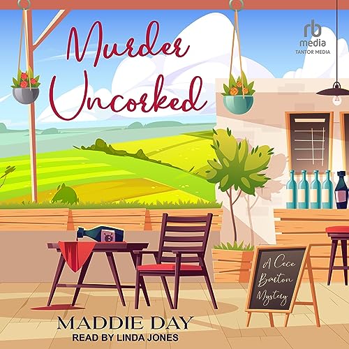 Murder Uncorked Audiolibro Por Maddie Day arte de portada