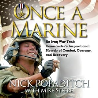 Once a Marine Audiobook By Nick Popaditch, Mike Steere cover art