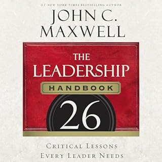 The Leadership Handbook Audiolibro Por John C. Maxwell arte de portada