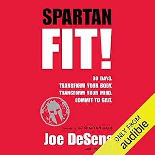 Spartan Fit! Audiolibro Por Joe De Sena, John Durant arte de portada