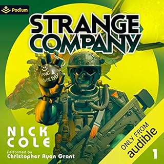 Strange Company Audiolibro Por Nick Cole arte de portada