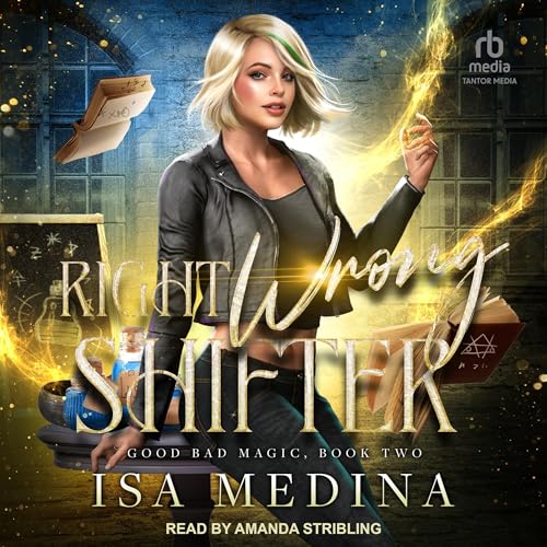 Right Wrong Shifter Audiolibro Por Isa Medina arte de portada