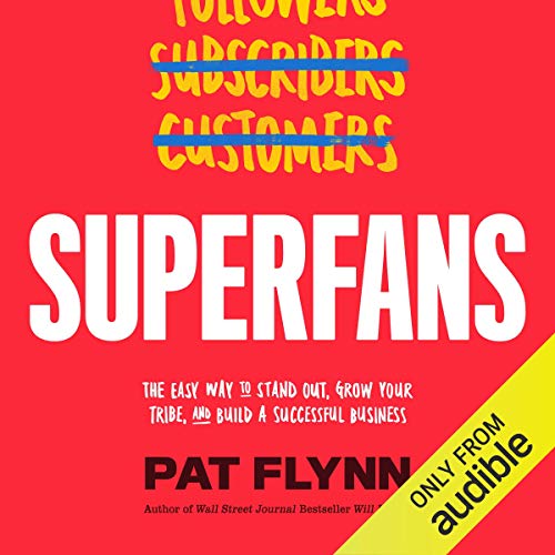 Superfans Audiolibro Por Pat Flynn arte de portada