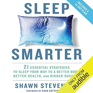 Sleep Smarter Audiobook By Shawn Stevenson, Sara Gottfried MD - foreword cover art