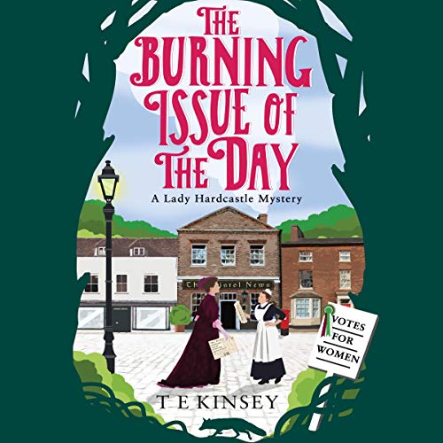 The Burning Issue of the Day Audiolibro Por T E Kinsey arte de portada