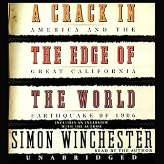 A Crack in the Edge of the World Audiobook By Simon Winchester cover art