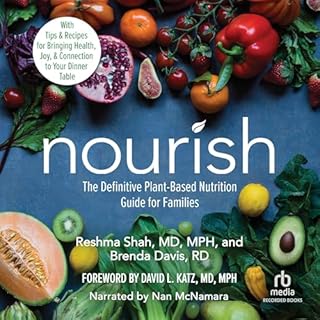 Nourish Audiolibro Por Reshma Shah MD MPH, Brenda Davis RD arte de portada