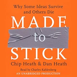 Made to Stick Audiolibro Por Chip Heath, Dan Heath arte de portada