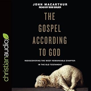 The Gospel According to God Audiolibro Por John MacArthur arte de portada