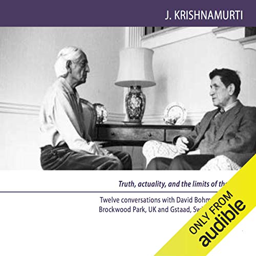 Truth Actuality and the Limits of Thought Audiobook By Jiddu Krishnamurti cover art