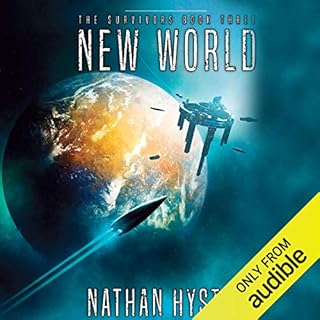 New World Audiolibro Por Nathan Hystad arte de portada