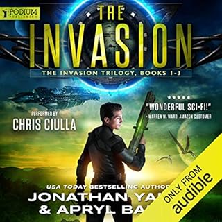 The Invasion Trilogy Audiolibro Por Jonathan Yanez, Apryl Baker arte de portada