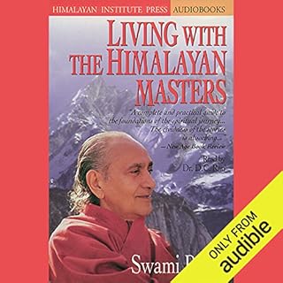 Living with the Himalayan Masters Audiolibro Por Swami Rama arte de portada