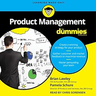 Product Management for Dummies Audiobook By Brian Lawley, Pamela Schure cover art