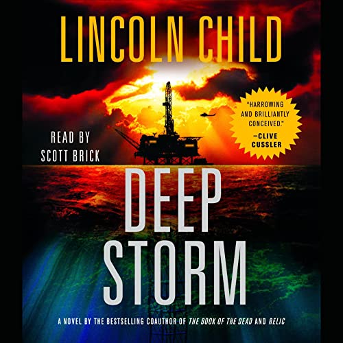 Deep Storm Audiolibro Por Lincoln Child arte de portada