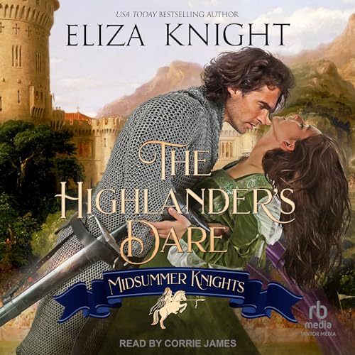 The Highlander's Dare Audiolivro Por Eliza Knight capa