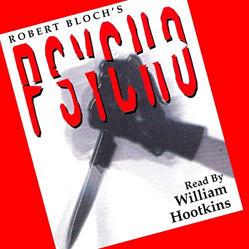 Psycho Audiolibro Por Robert Bloch arte de portada