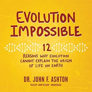 Evolution Impossible Audiolibro Por Dr. John F. Ashton arte de portada