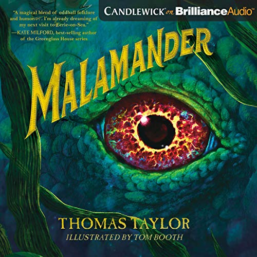 Malamander Audiolibro Por Thomas Taylor arte de portada