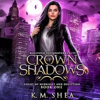 Crown of Shadows Audiolibro Por K. M. Shea arte de portada