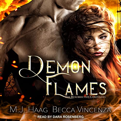 Demon Flames Audiobook By M.J. Haag, Becca Vincenza cover art