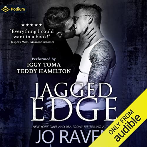 Jagged Edge Audiolibro Por Jo Raven arte de portada