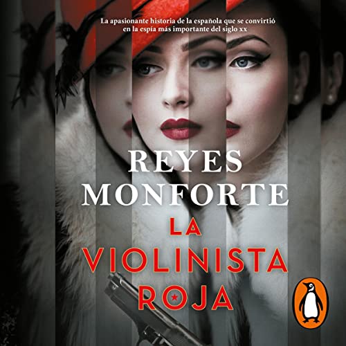 La violinista roja [The Red Violinist] Audiolibro Por Reyes Monforte arte de portada