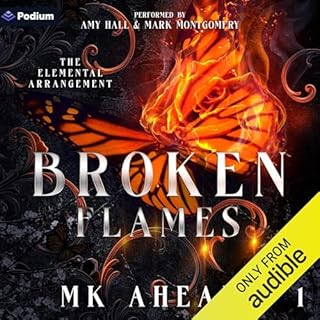 Broken Flames Audiobook By MK Ahearn cover art