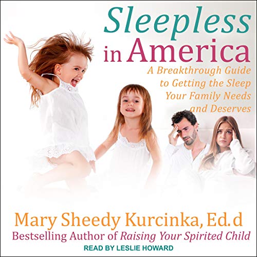 Sleepless in America Audiolibro Por Mary Sheedy Kurcinka arte de portada