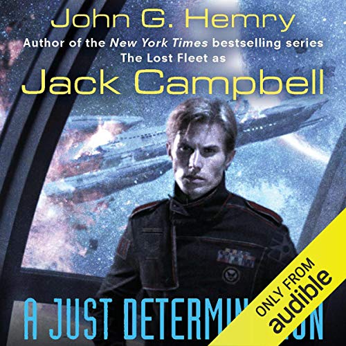 A Just Determination Audiolibro Por Jack Campbell arte de portada