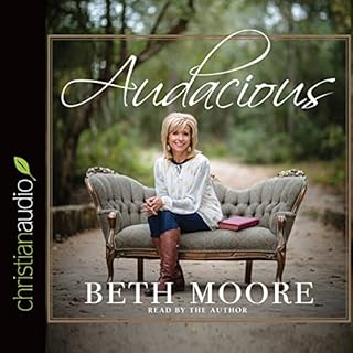 Audacious Audiolibro Por Beth Moore arte de portada