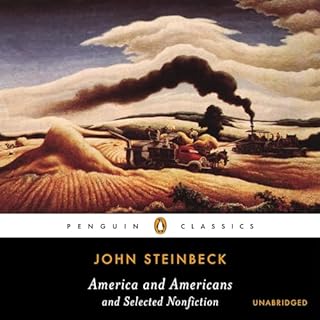 America and Americans and Selected Nonfiction Audiolibro Por John Steinbeck arte de portada