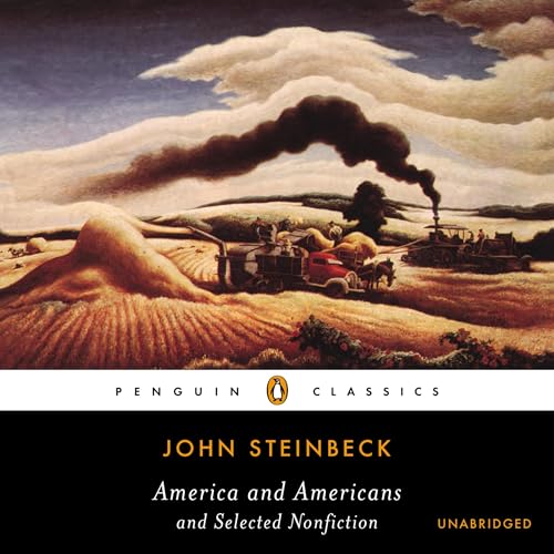 America and Americans and Selected Nonfiction Audiolibro Por John Steinbeck arte de portada