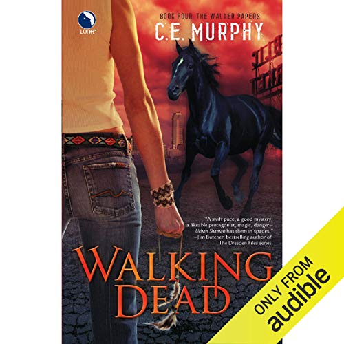 Walking Dead Audiolibro Por C. E. Murphy arte de portada