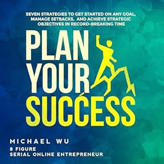 Plan Your Success Audiobook By Michael Wu cover art