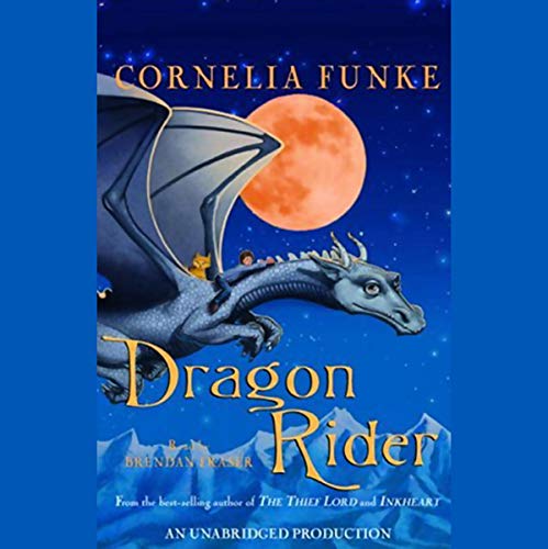 Dragon Rider Audiolibro Por Cornelia Funke arte de portada