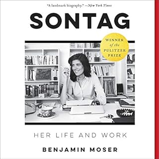 Sontag Audiolibro Por Benjamin Moser arte de portada