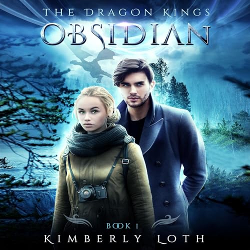 Obsidian Audiolibro Por Kimberly Loth arte de portada