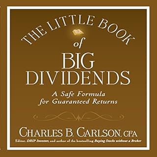 The Little Book of Big Dividends Audiolibro Por Charles B. Carlson, Terry Savage arte de portada