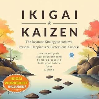 Ikigai & Kaizen Audiolibro Por Anthony Raymond arte de portada