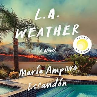 L.A. Weather Audiolibro Por María Amparo Escandón arte de portada